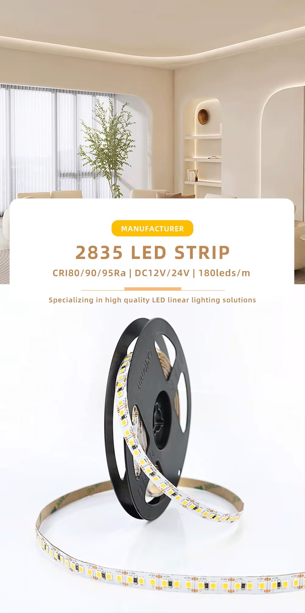 24v 180led strip