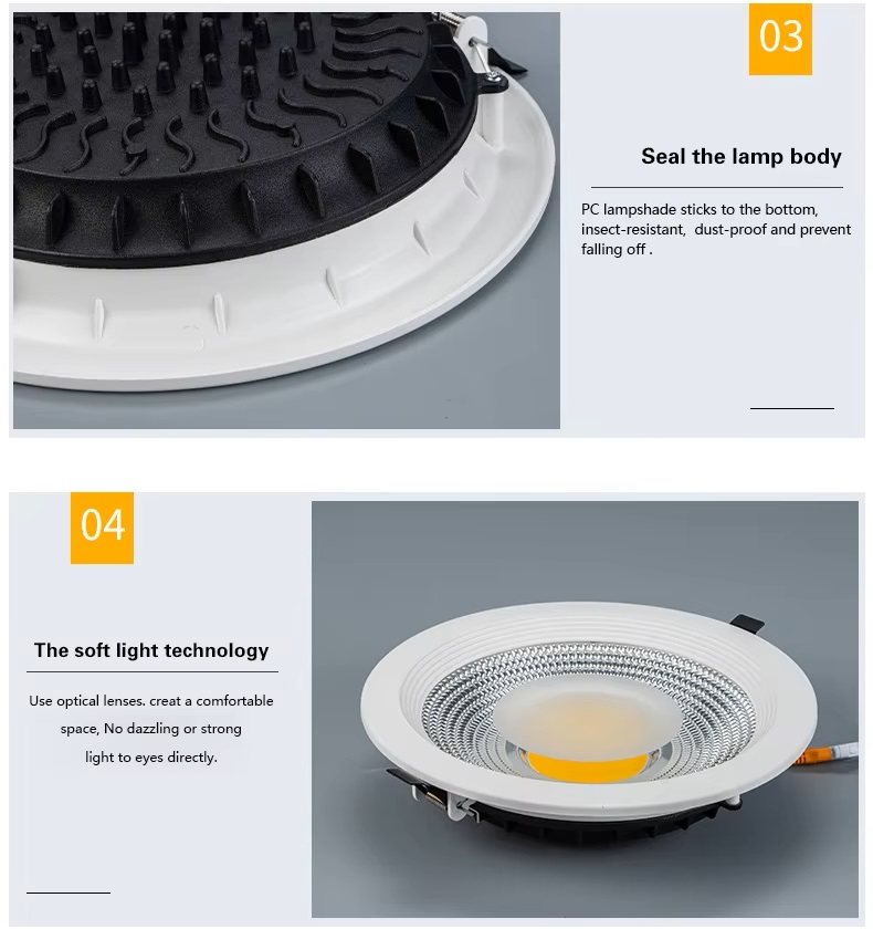 COB downlight details1