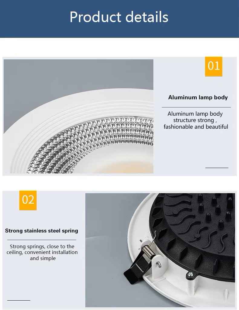 COB downlight details2